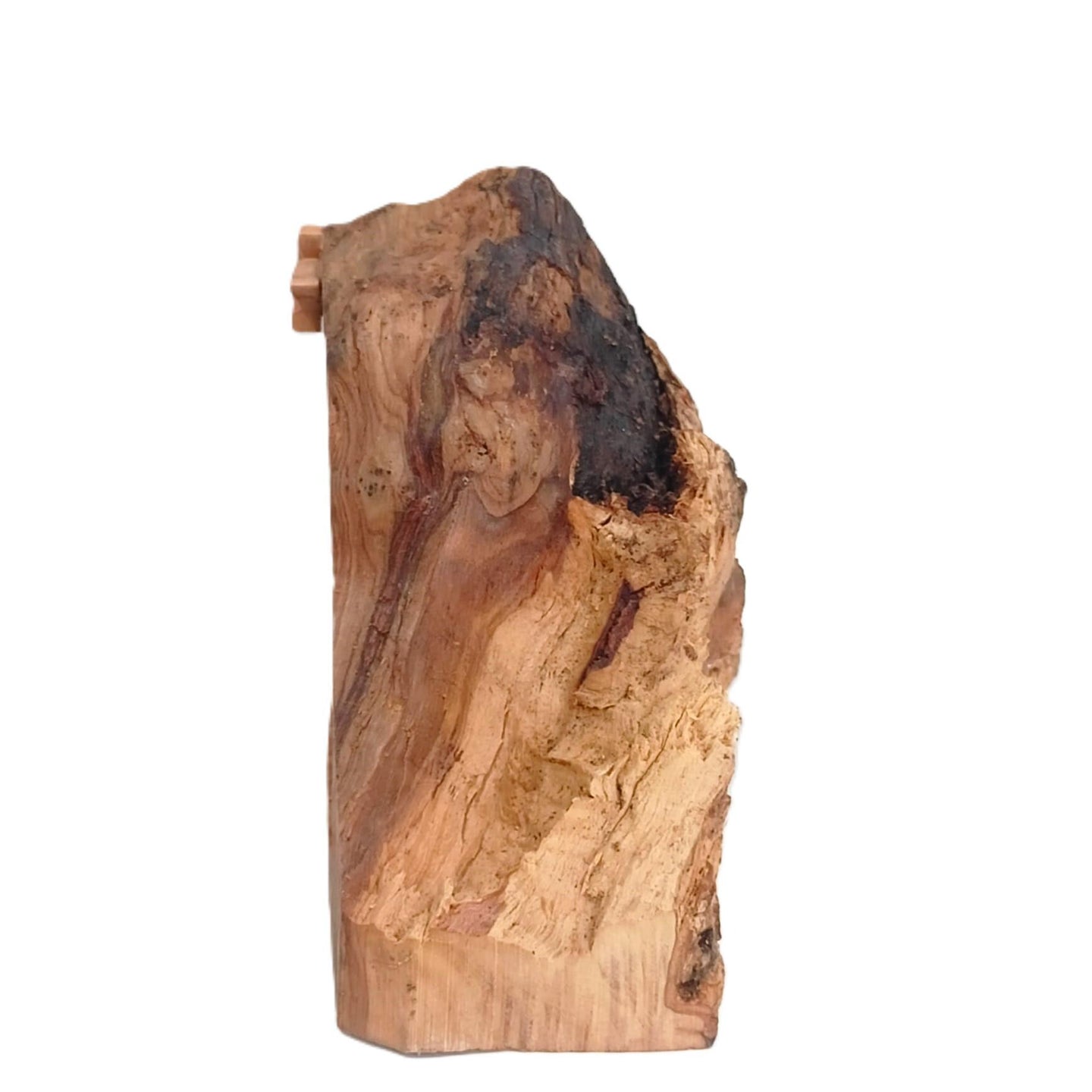 Olive Wood Nativity Scene – Hand-Carved Holy Family in Natural Bethlehem Cave