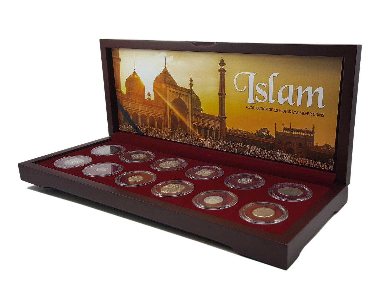 Islam: 12 Silver Coin Collection