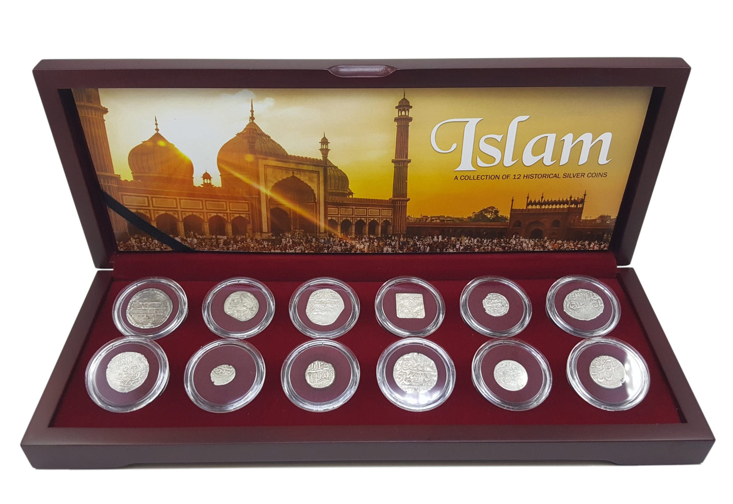 Islam: 12 Silver Coin Collection