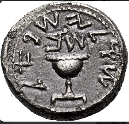 Judaean First Jewish War Shekel – Silver Coin of Resistance – Shop ...