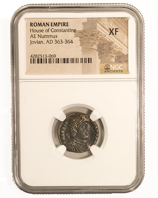 Roman AE of Jovian (363-364) NGC(XF)