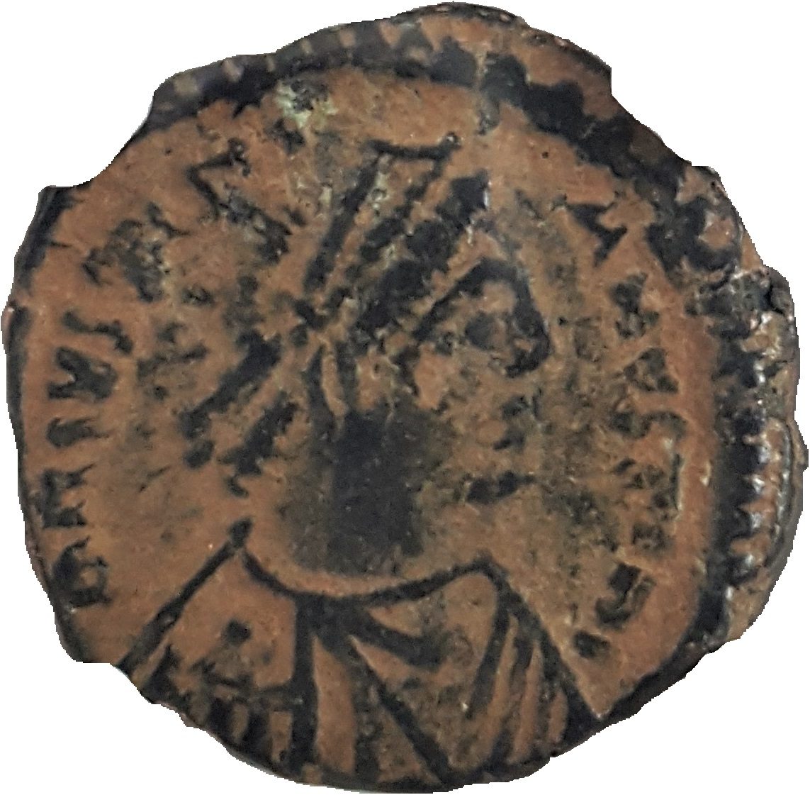 NGC Pentanummia of Justinian I Byzantine Empire(HG)