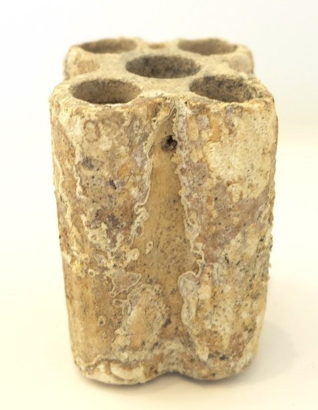 Egyptian Limestone Quintuple Kohl Tube