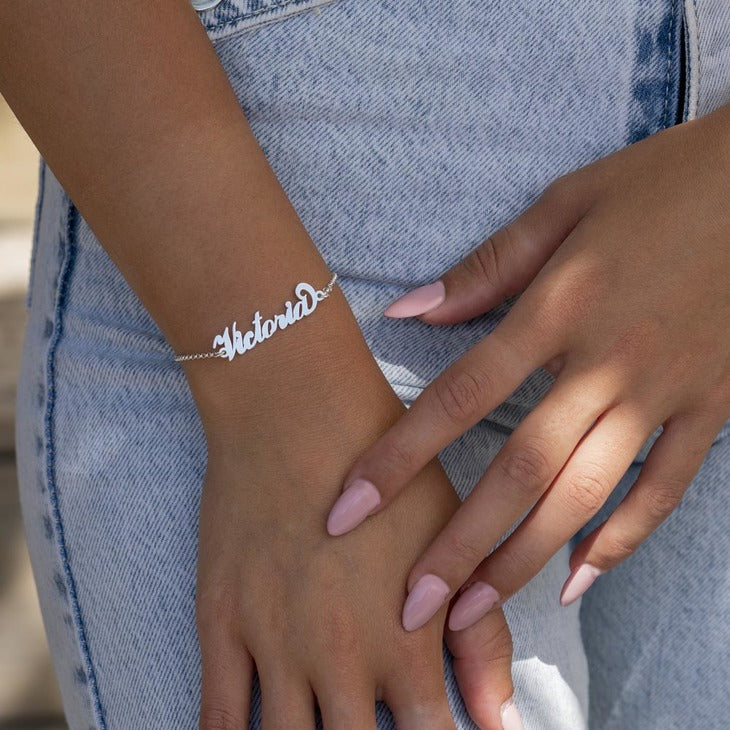 Carrie Style Name Bracelet