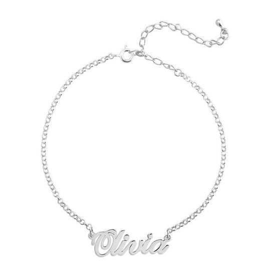 Custom Name Anklet