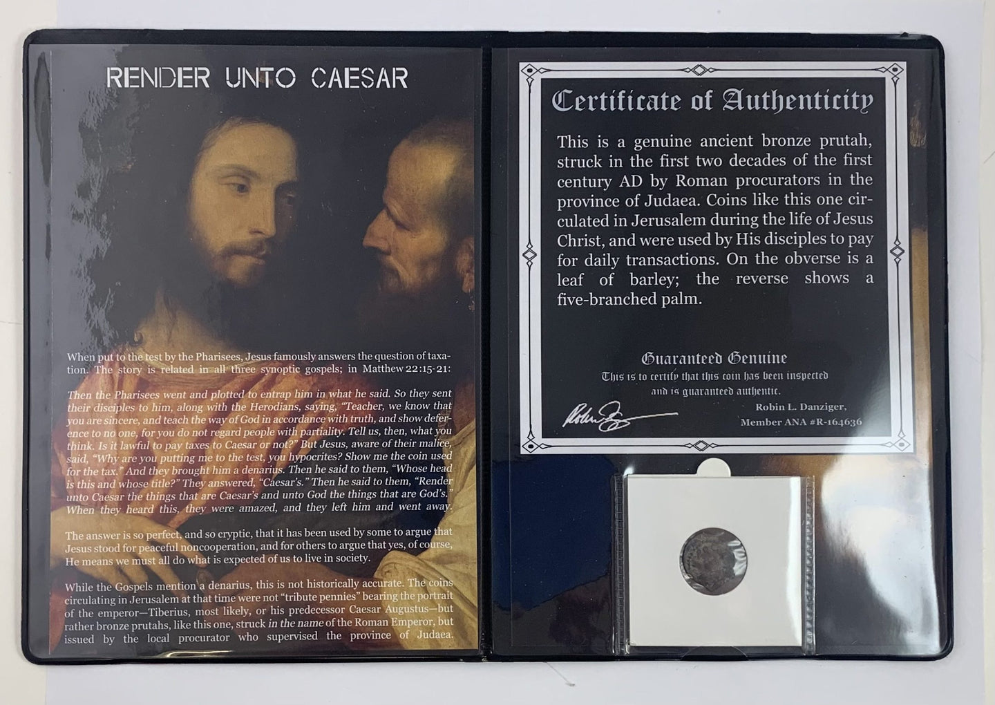 Render Unto Caesar: Judaean coins of the Augustus procurators (album)