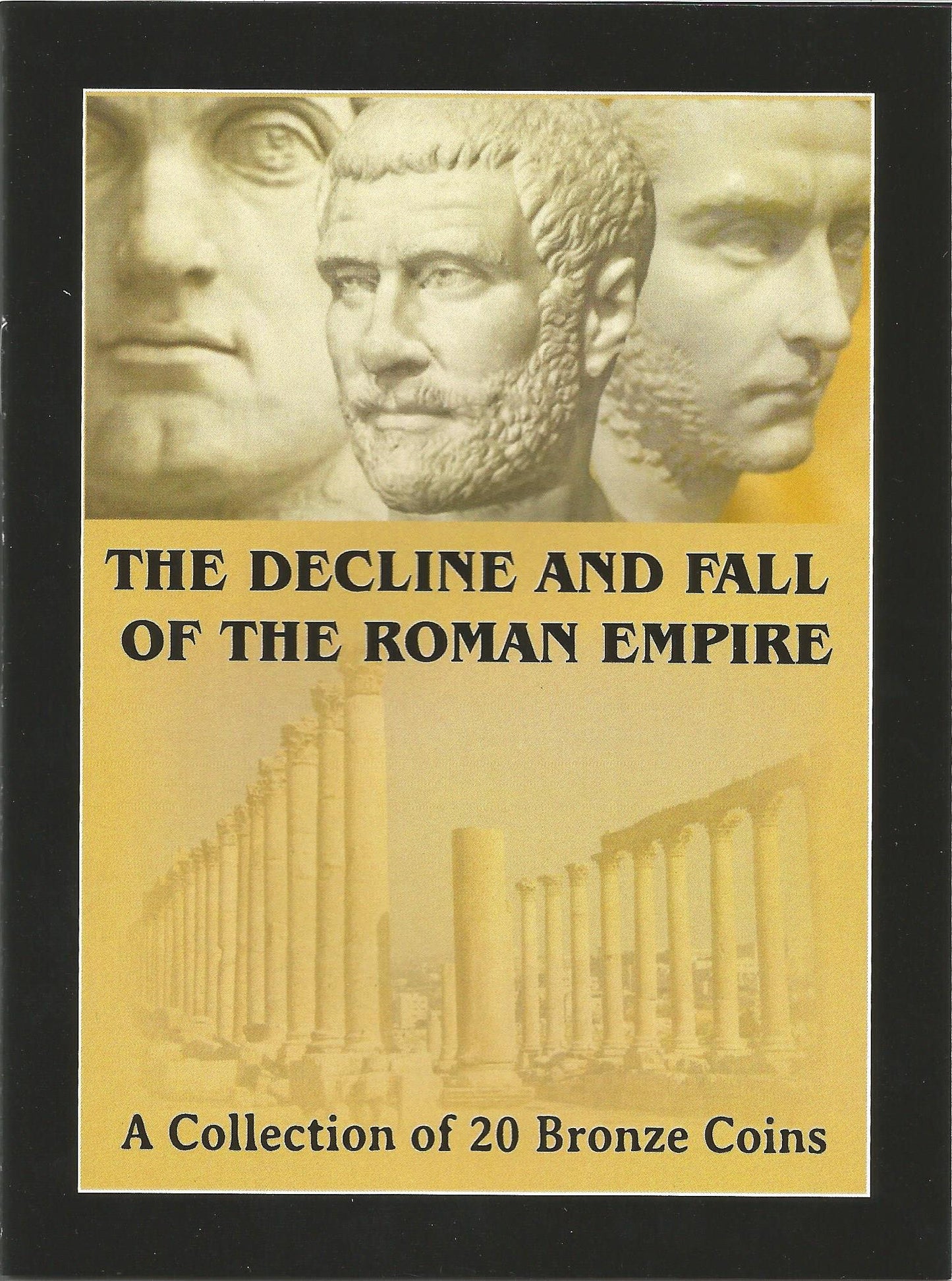 The Decline and Fall of the Roman Empire: Box of 20 Bronze Coins of Ancient Rome (Twenty-Coin Boxed Set)