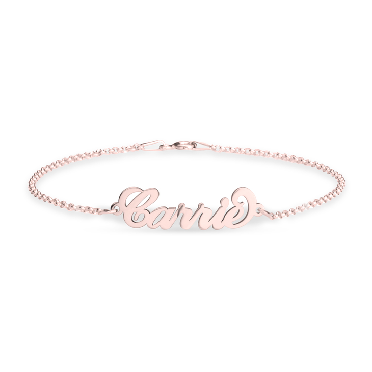 Carrie Style Name Bracelet