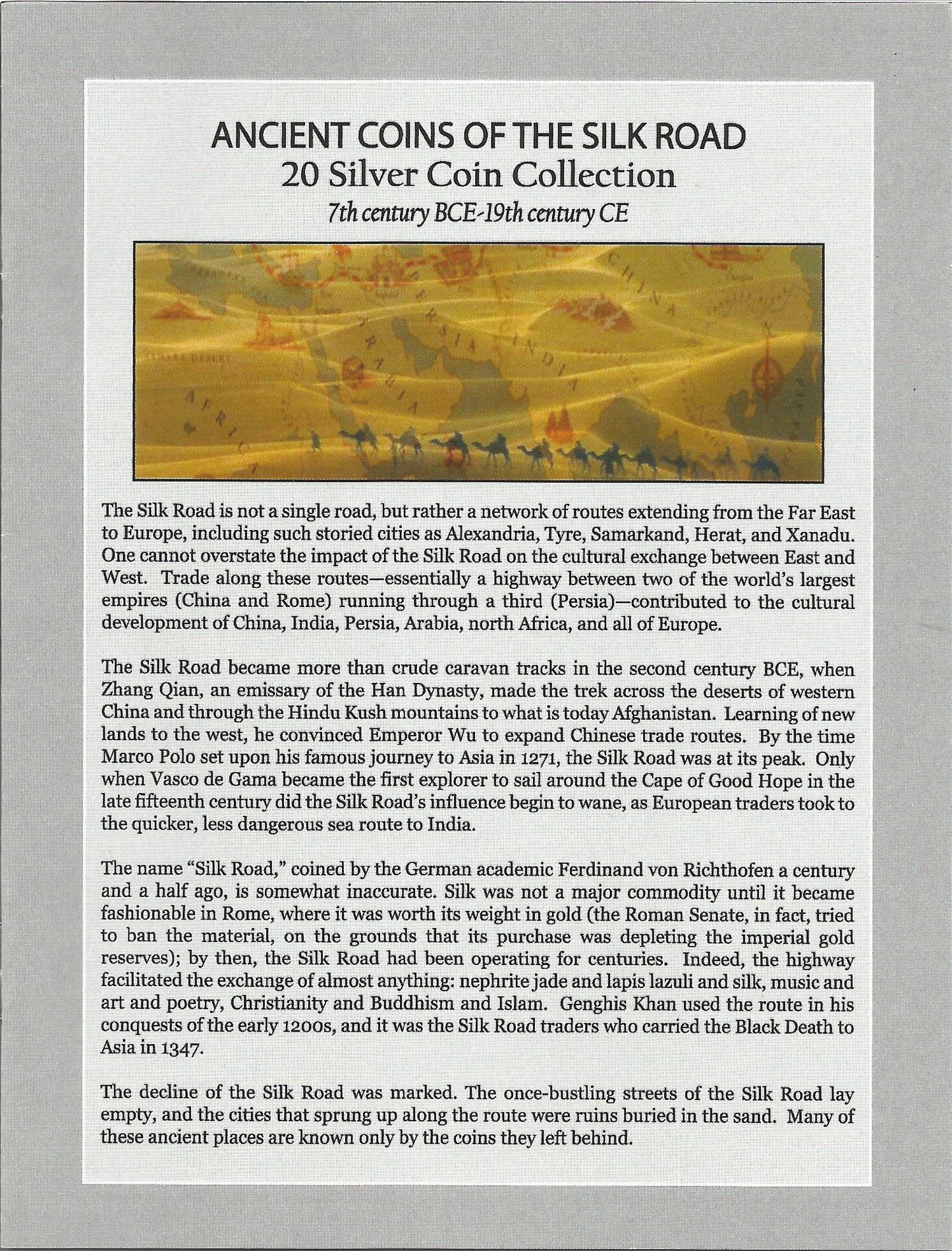 Ancient Coins of the Silk Road (Twenty-Coin Boxed Set)