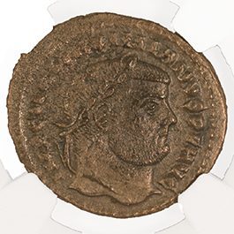 The Roman Tetrarchy: A Collection of Four NGC-Slabbed Coins (Four-Coin Box)