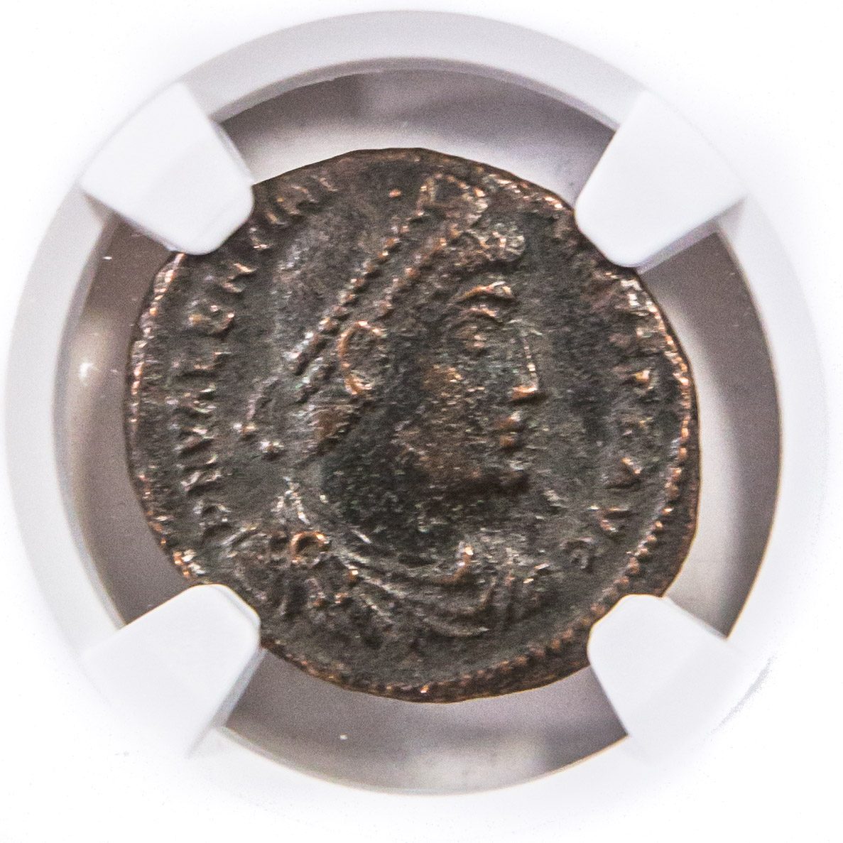 Roman AE of Valentinian I (AD364-375)NGC(VF)