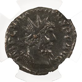 Roman AE of Victorinus (AD 269-271) NCG(XF)